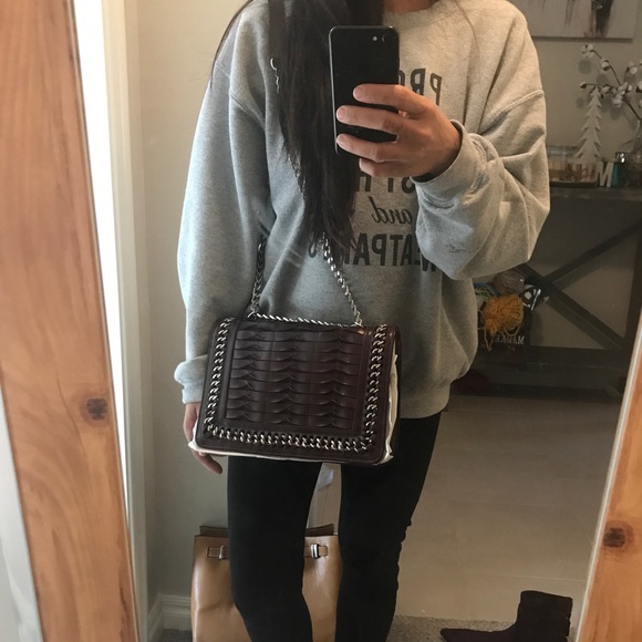 zara chain bag